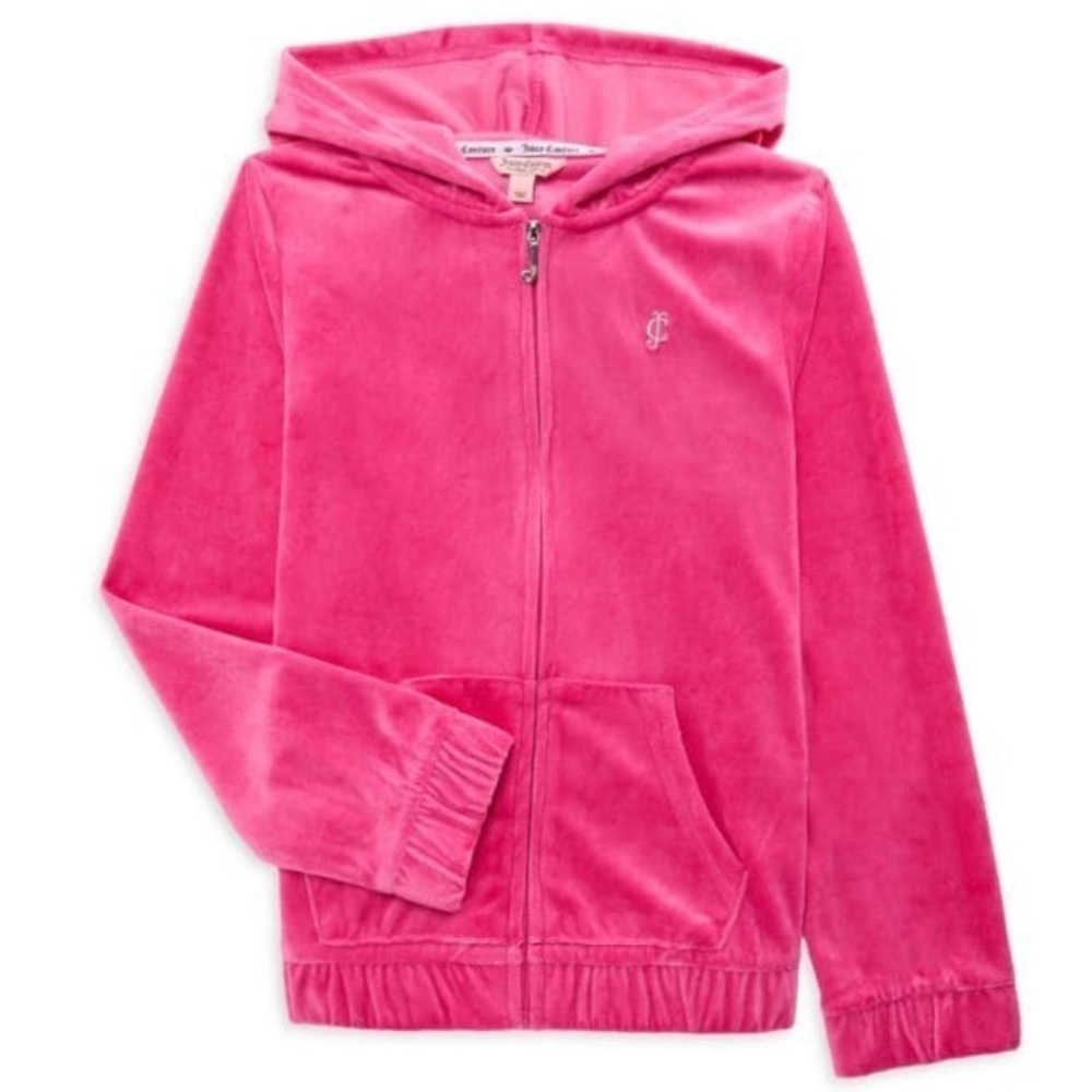 Juicy Couture Girl's Velour Zip Hoodie! NWOT!
